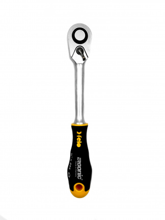 Набор метрических головок 1/2" с удлинённой трещоткой Ergonic в кейсе, 13 шт, Felo 05681318