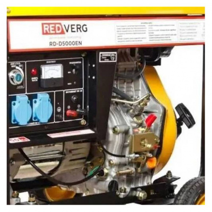 Дизельный генератор REDVERG RD-D5000EN