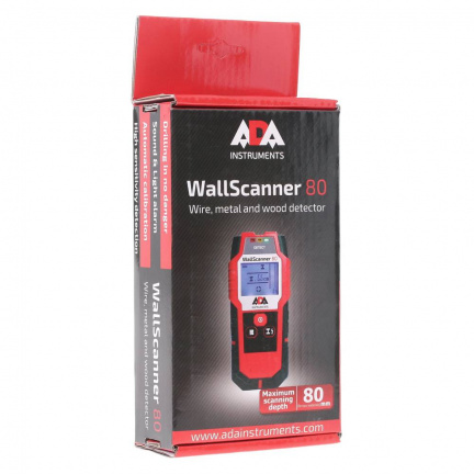 Детектор проводки ADA Wall Scanner 80