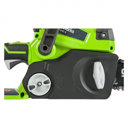 Аккумуляторная цепная пила Greenworks G24CS25K2 24V