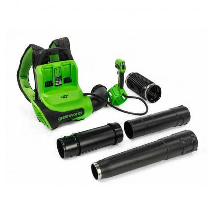 Аккумуляторная воздуходувка Greenworks GD40BPG2 (без акк, без з/у)