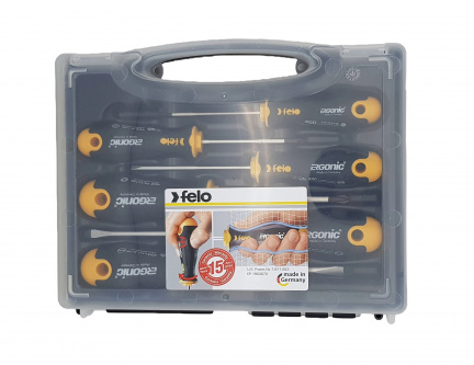 Набор отверток Felo Ergonic, 6 шт в кейсе, 40020636