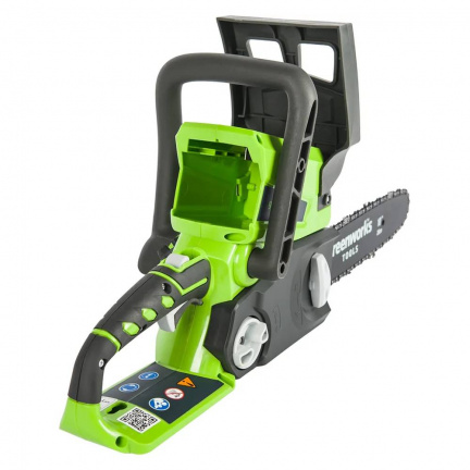 Аккумуляторная цепная пила Greenworks G24CS25K4