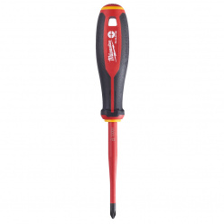 Отвертка диэлектрическая Milwaukee VDE PH/SL2X100мм (734)