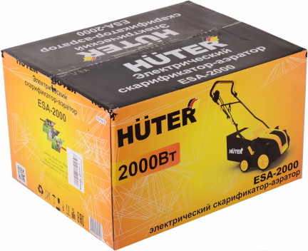 Электрический скарификатор-аэратор Huter ESA-2000