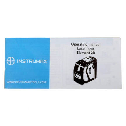 Лазерный уровень INSTRUMAX ELEMENT 2D SET