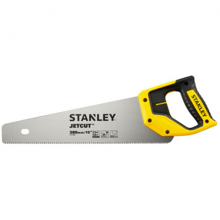 Ножовка по дереву STANLEY Jet-cut TPI11 380мм 2-15-594