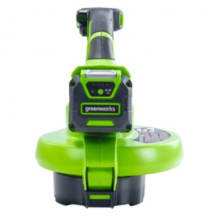 Аккумуляторная воздуходувка Greenworks GD40BVIIK5