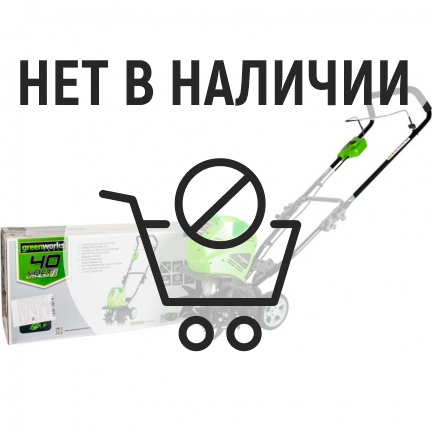 Аккумуляторный культиватор Greenworks G40TL 40V