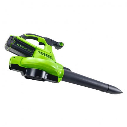 Аккумуляторная воздуходувка Greenworks GD40BVIIK5