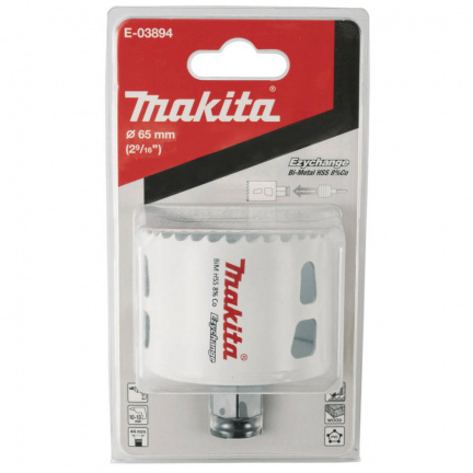 Коронка Makita Ezychange 65мм биметаллическая (E-03894)