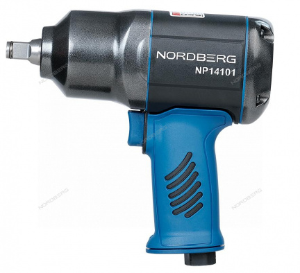Пневмогайковерт ударный 1/2", 1300 Нм NORDBERG NP14101