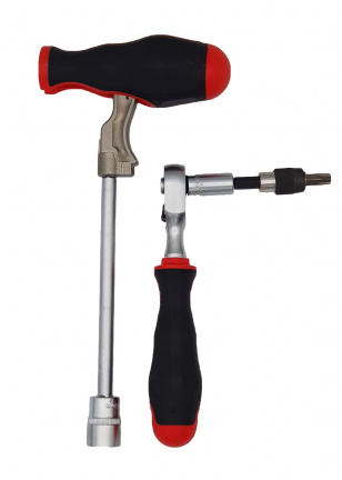 Felo Набор бит SL/PH/Tx/HEX и головок с трещоткой ERGONIC и рукояткой SMART в кейсе, 29 шт 06081506