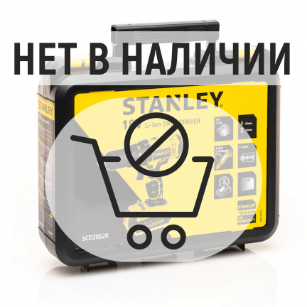 Набор аккумуляторных инструментов STANLEY SCD20S2KJIG (Шуруповерт SCD20S2K + Лобзик STSC1860)