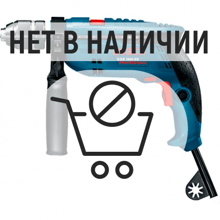 Сетевая дрель Bosch GSB 1600 RE ударная (1R0)