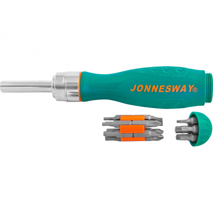 Набор отвертка Jonnesway 19шт с битами DR0119S