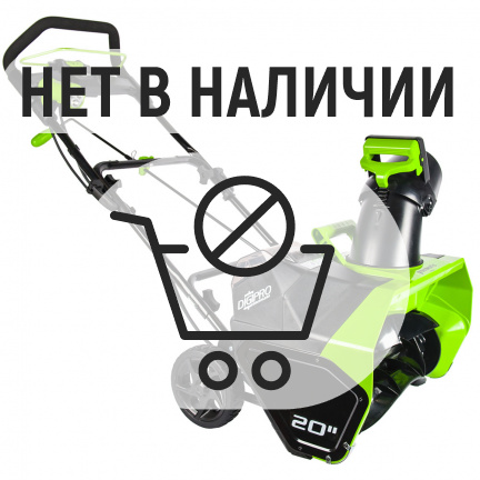 Аккумуляторный снегоуборщик Greenworks GD40STK5