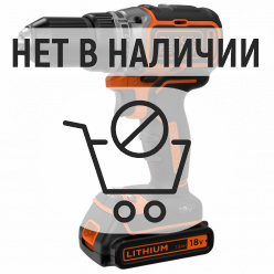 Аккумуляторная дрель-шуруповерт Black&Decker BL186KB