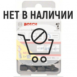 Бита Bosch PH2x25мм 10шт (061)