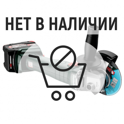 Машина шлифовальная угловая аккумуляторная Metabo W18 L9