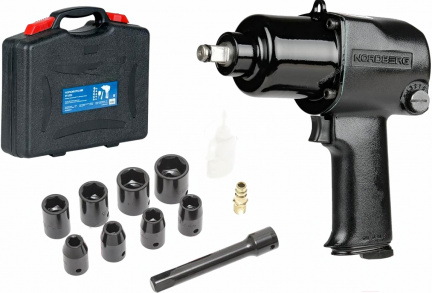 Пневмогайковерт ударный 1/2" в кейсе, 850 Нм NORDBERG ECO NP14085K