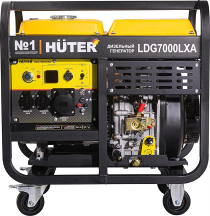 Электрогенератор дизельный LDG 7000LXА Huter