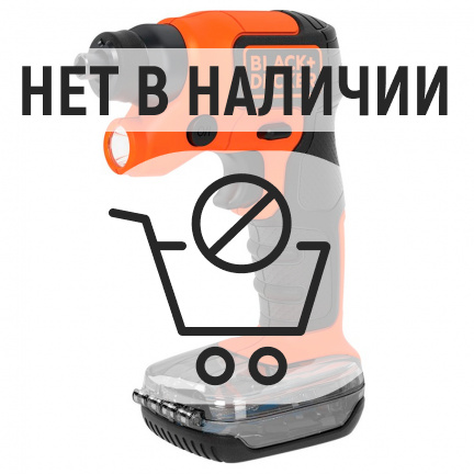 Аккумуляторная отвертка Black&Decker BDCSFS30C