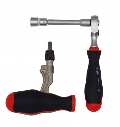 Felo Набор бит SL/PH/Tx/HEX и головок с трещоткой ERGONIC и рукояткой SMART в кейсе, 29 шт 06081506