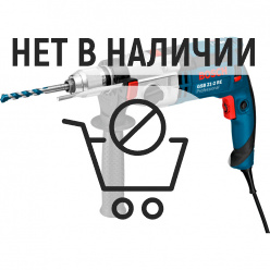 Сетевая дрель Bosch GSB 21-2 RE L-Boxx ударная (БЗП)