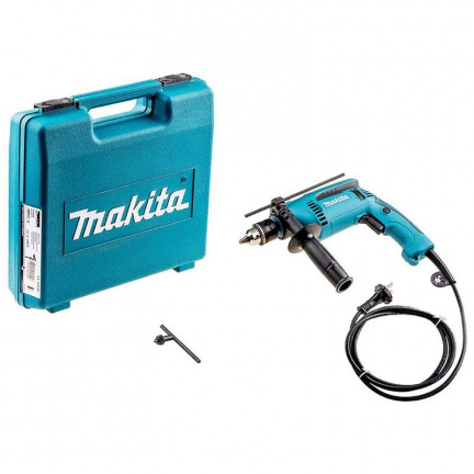 Сетевая дрель Makita HP1640K ударная