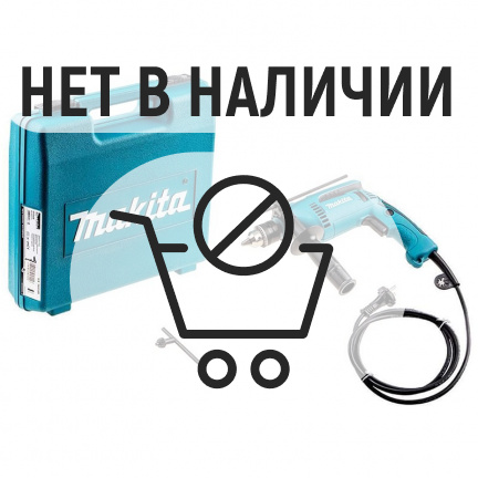 Сетевая дрель Makita HP1640K ударная