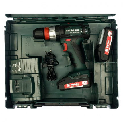 Аккумуляторная дрель-шуруповерт Metabo BS 18 L Quick