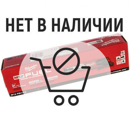 Трещотка аккумуляторная Milwaukee M12 FIR12-0 FUEL (без акк, без з/у)
