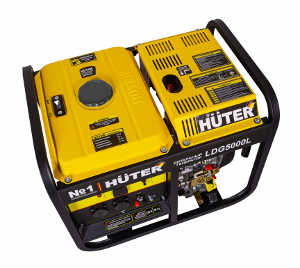 Электрогенератор дизельный LDG 5000L Huter KEM069