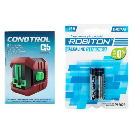 Лазерный уровень CONDTROL QB Green