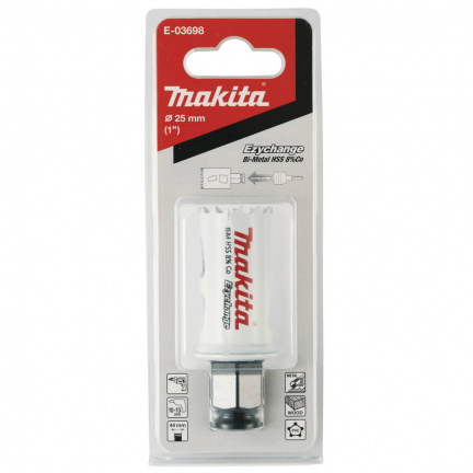 Коронка Makita Ezychange 25мм биметаллическая (E-03698)