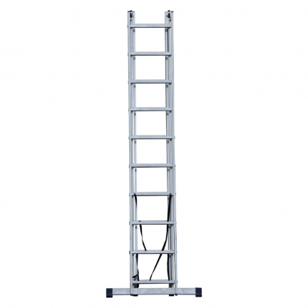 Лестница алюминиевая STAIRS трехсекционная 3x9 ступеней (AL309)