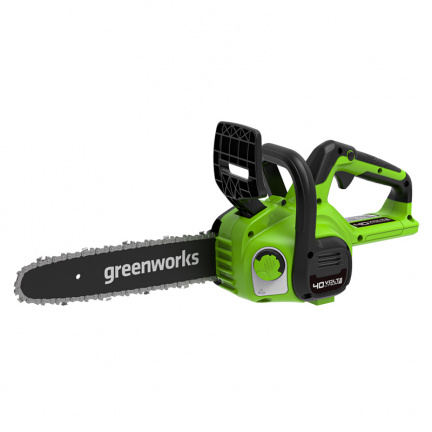 Аккумуляторная цепная пила Greenworks G40CS30II (без акк, без з/у)