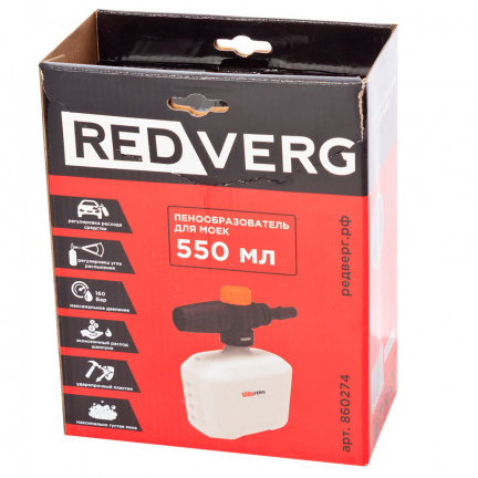 Пенообразователь REDVERG для моек 0.55л