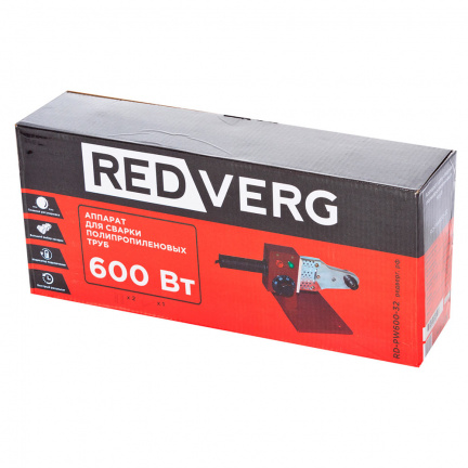 Аппарат для сварки полипропиленовых труб REDVERG RD-PW600-32