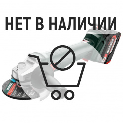 Машина шлифовальная угловая аккумуляторная Metabo W18 L9