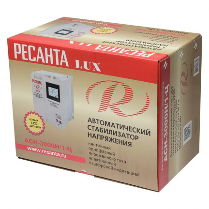 Стабилизатор напряжения Ресанта Lux АСН-3000Н/1-Ц