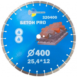 Диск алмазный по бетону Trio-Diamond Pro 400x25.4мм (320400)