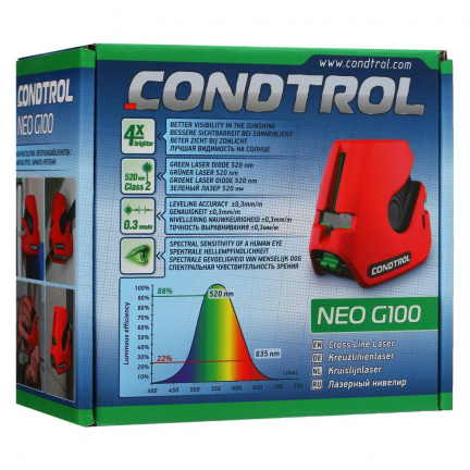 Лазерный уровень CONDTROL NEO G100