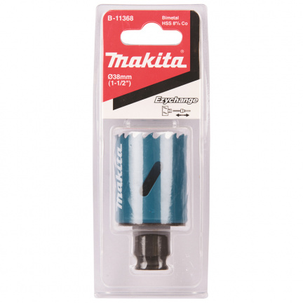 Коронка Makita Ezychange 38мм биметаллическая (B-11368)