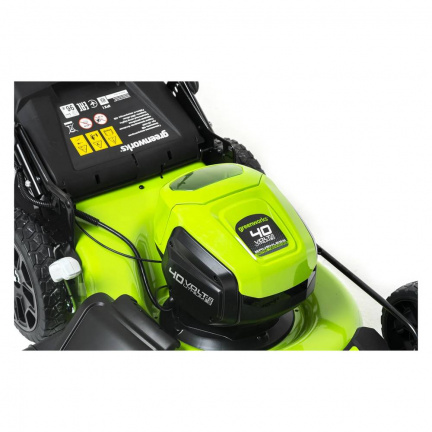 Аккумуляторная газонокосилка Greenworks GD40LM46HP (без акк, без з/у)