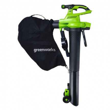 Аккумуляторная воздуходувка Greenworks GD40BVIIK5
