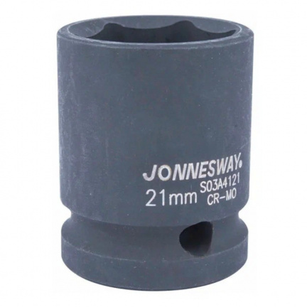 Головка торцевая Jonnesway 1/2" 21мм ударная (S03A4121)