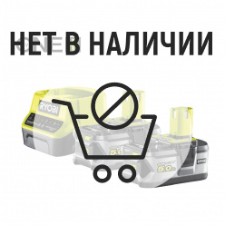 Комплект Ryobi ONE+ Li-Ion 2 аккумулятора 5.0Aч + зарядное устройство RC18120, RC18120-250