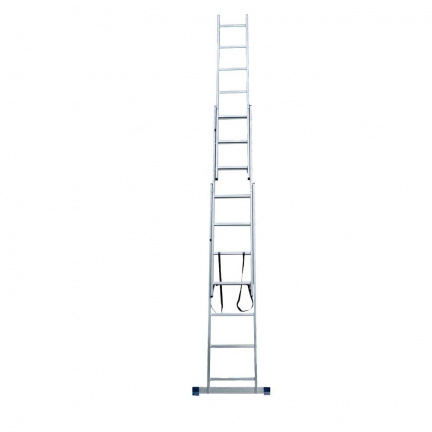 Лестница алюминиевая STAIRS трехсекционная 3x7 ступеней (AL307)